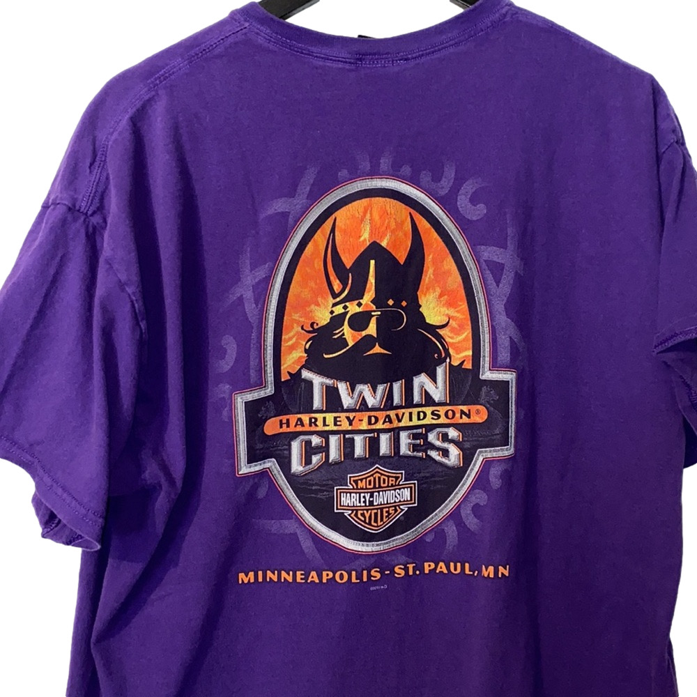 Harley Davidson Biker Vikings Shirt